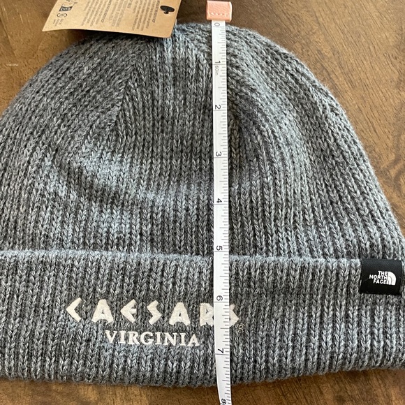 The North Face Caesars Virginia Charcoal Knit Beanie, Unisex - Picture 5 of 5